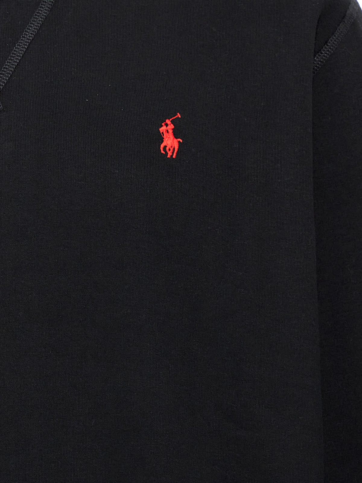 Polo Ralph Lauren Sweat-shirt Noir En Coton