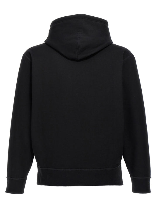 Sudadera De Algodón Negro Clásica Polo Ralph Lauren