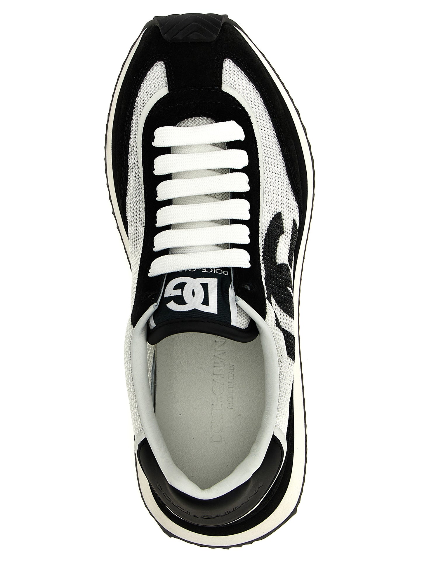 Zapatillas deportivas Dolce & Gabbana de piel de becerro bicolor