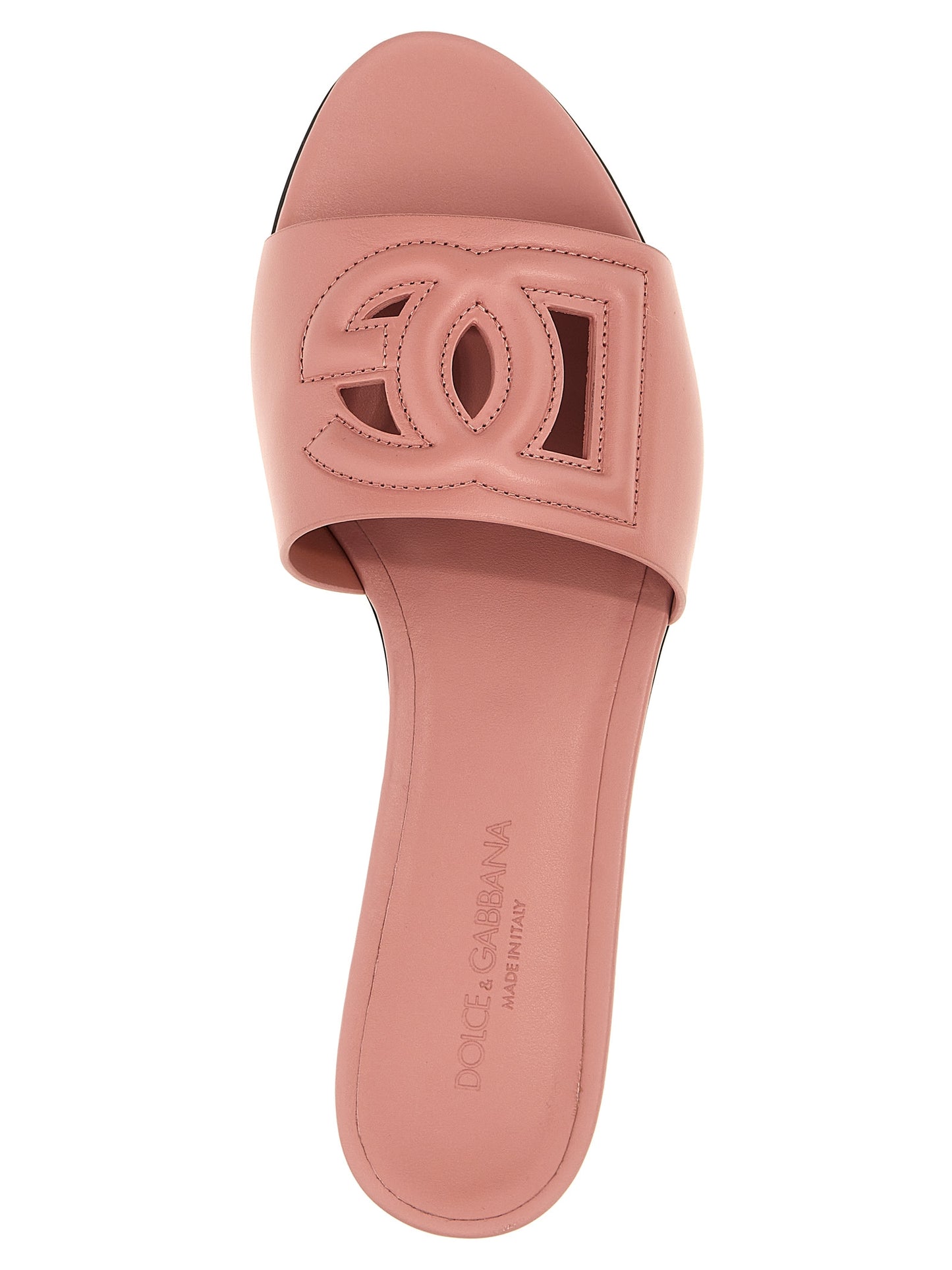 Dolce & Gabbana Multicolor Calfskin Flip-Flops Contemporary Design