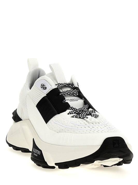 Zapatillas deportivas bicolor Valentino Garavani de piel de becerro