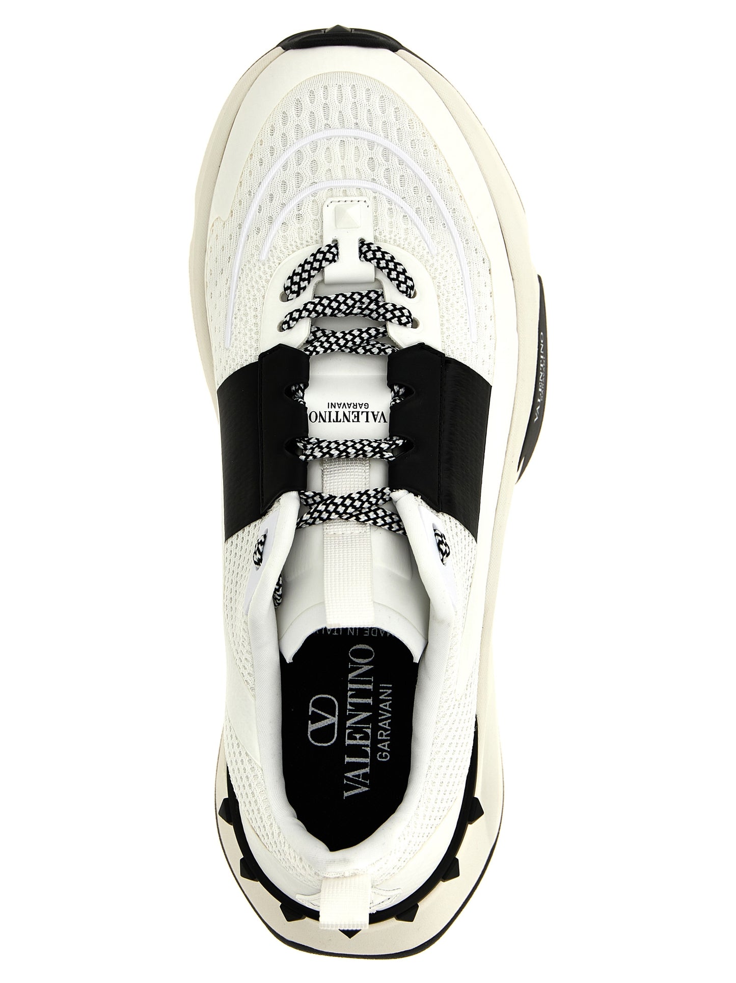 Zapatillas deportivas bicolor Valentino Garavani de piel de becerro