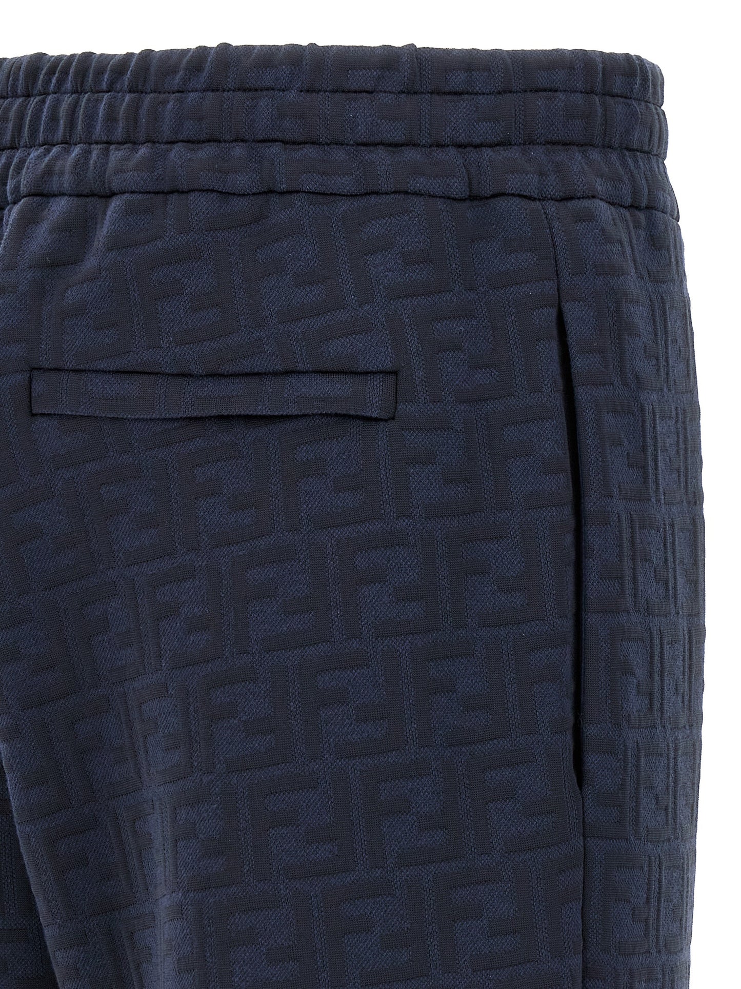 Pantalones deportivos Fendi de poliéster azul (pantalón de chándal)