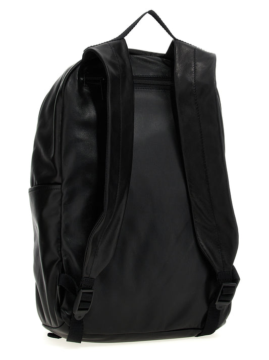 Balenciaga Mochila De Cuero De Cordero Acabado Bicolor