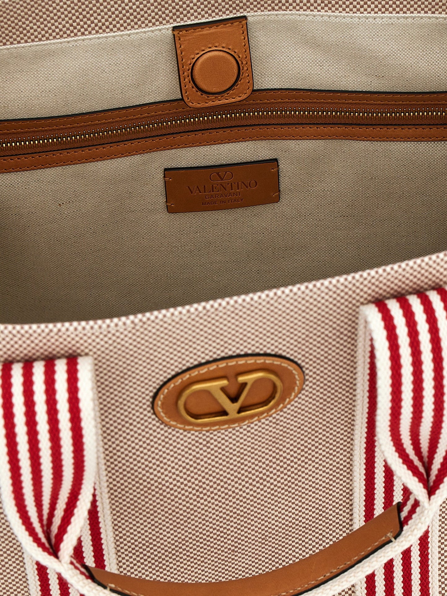 Bolso de mano Valentino Garavani multicolor de algodón