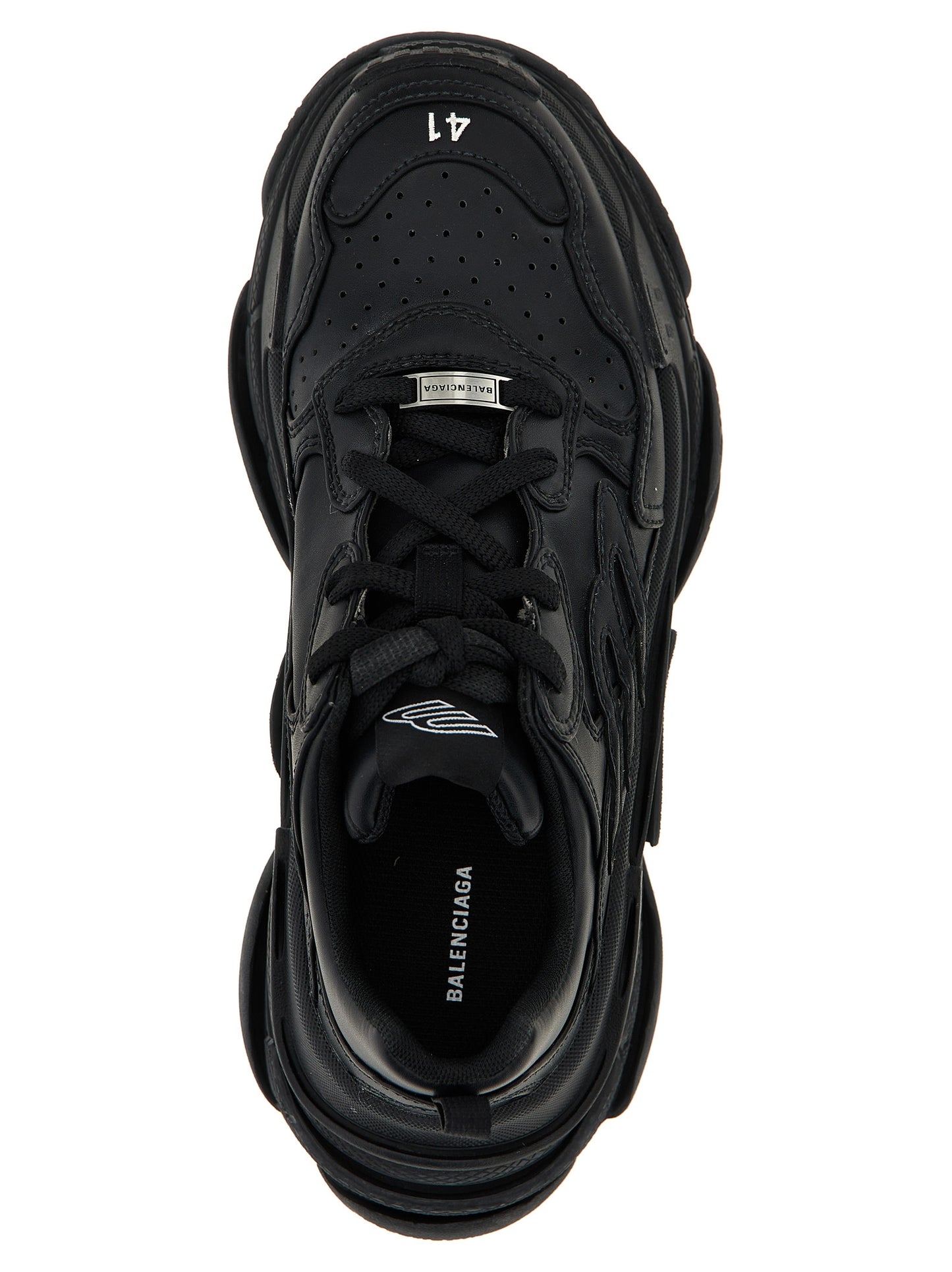 Balenciaga Zapatillas Deportivas De Polietileno Negras