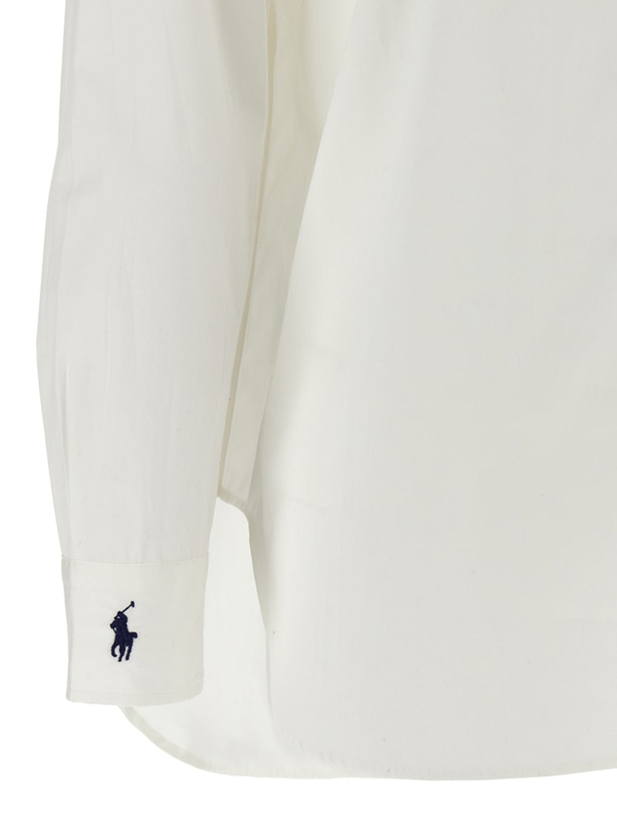 Camisa Polo Ralph Lauren De Algodón Blanco Corte Relajado