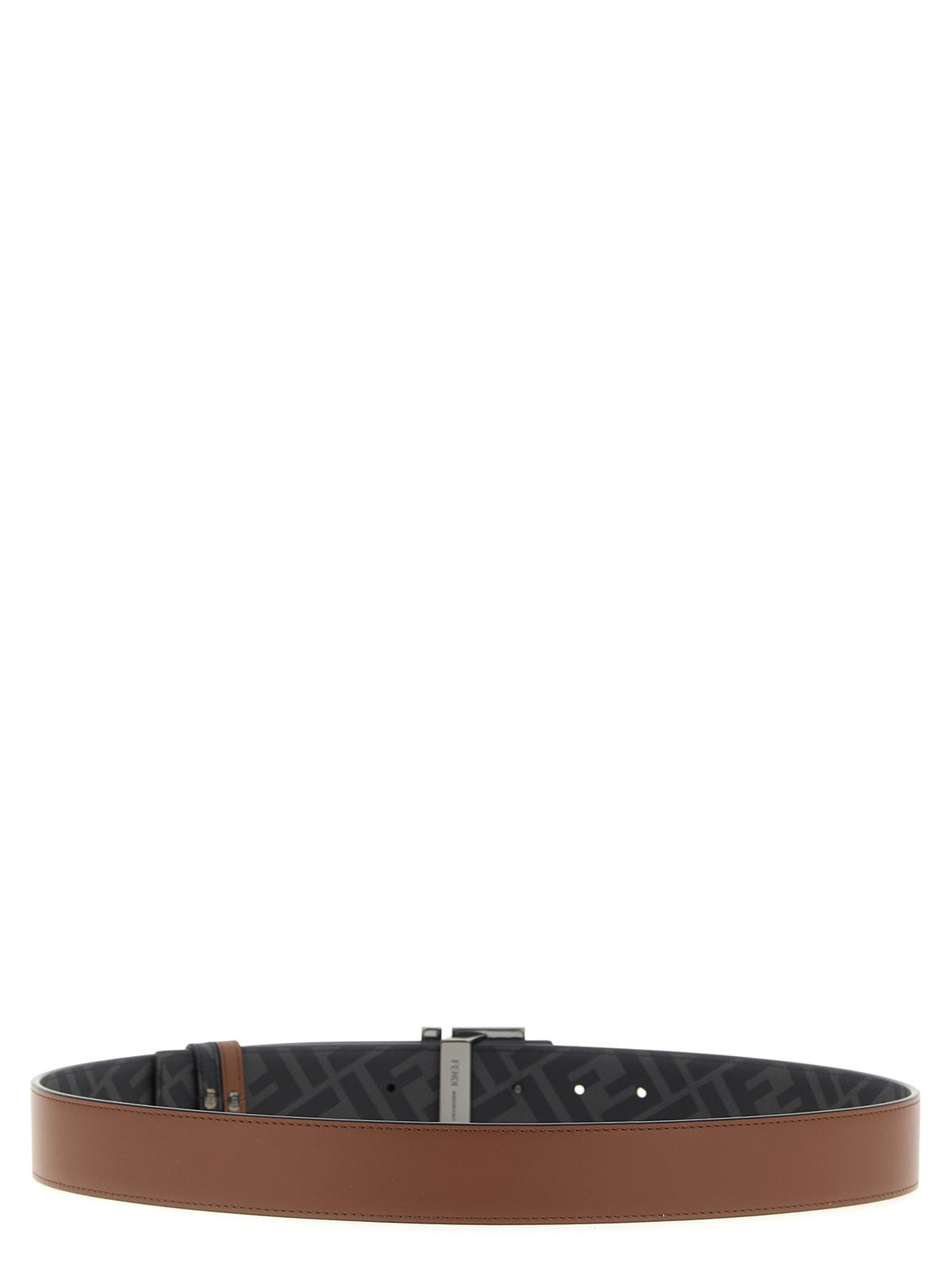Fendi Cinturón Regular De Piel De VacunoMulticolor
