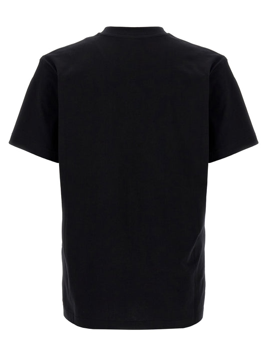 Moschino Camiseta Bicolor de Algodón