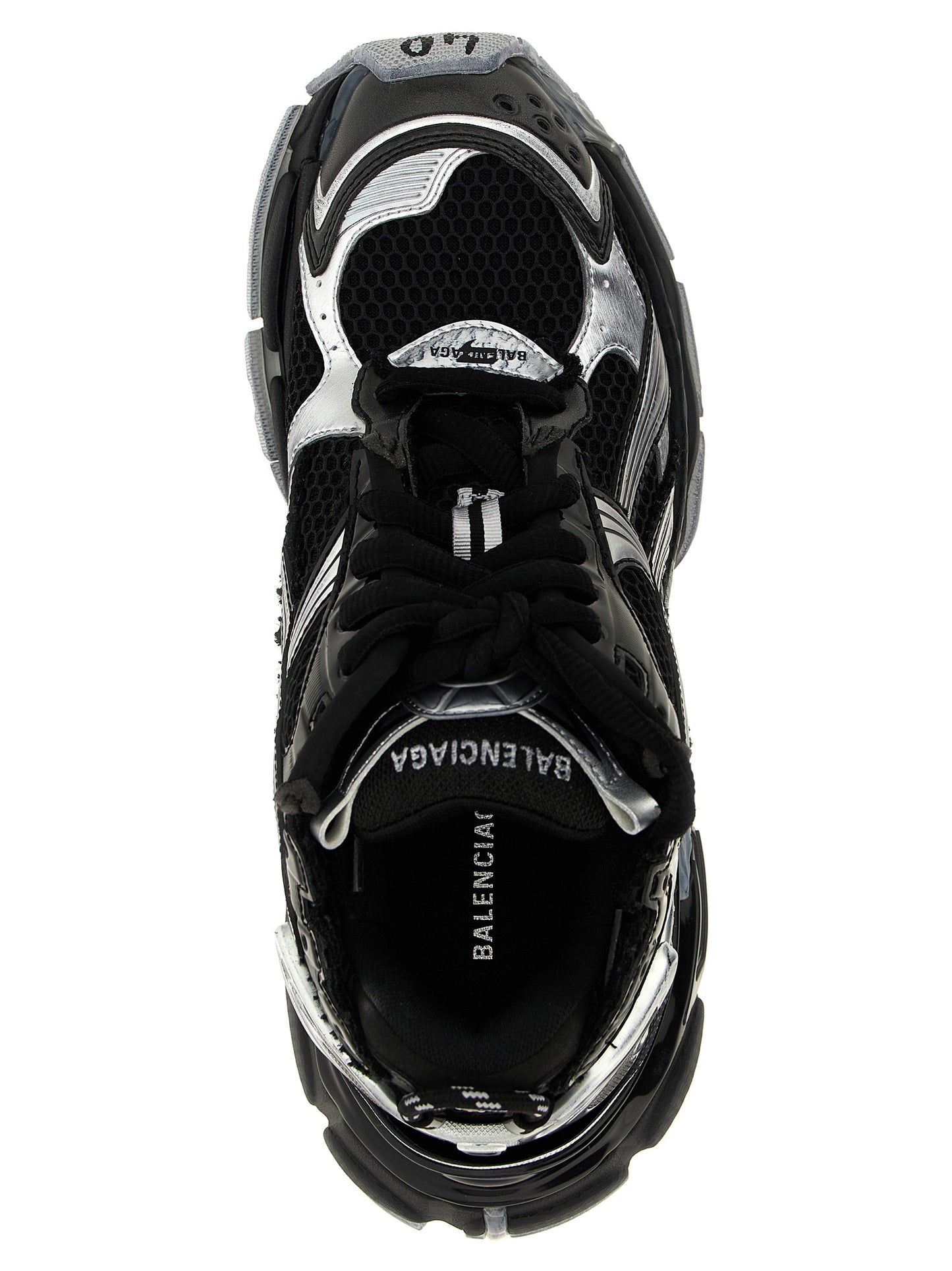 Baskets athlétiques Balenciaga noires en polyéthylène