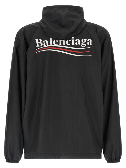 Chaqueta Balenciaga de poliéster negro