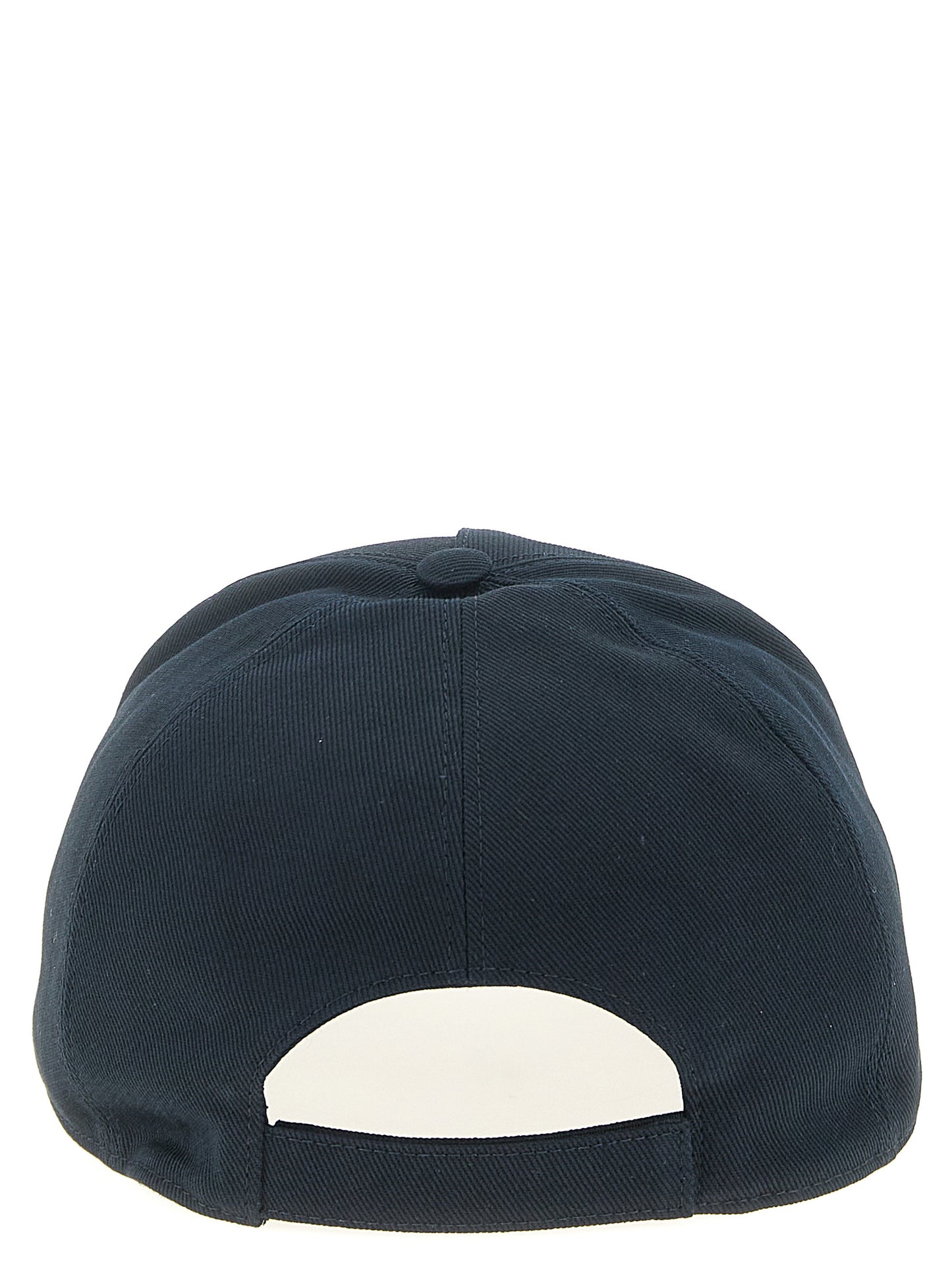 Fendi Gorra De Béisbol - Algodón Azul Con Bordado Frontal