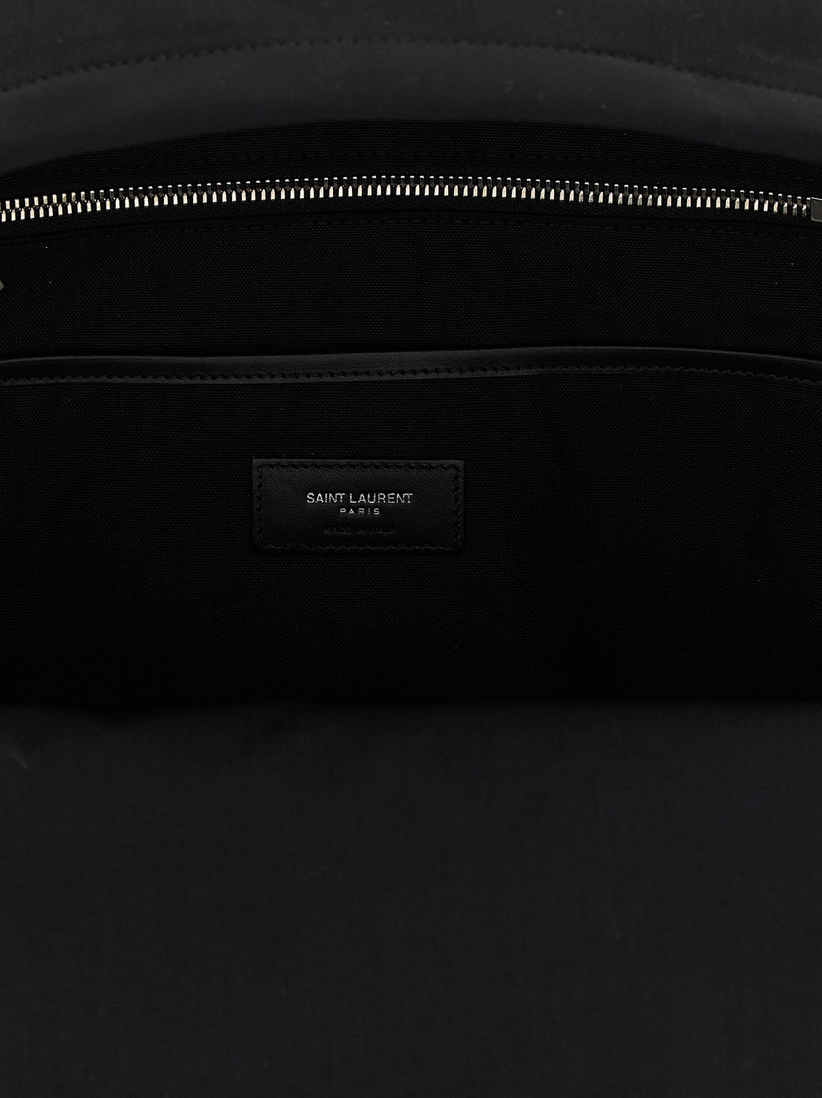 Mochila Saint Laurent Elaborada En Poliamida Negra