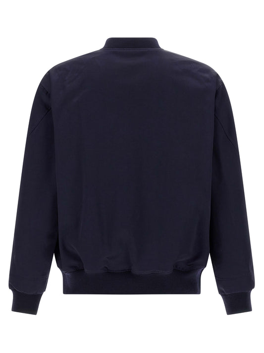 Bomber de algodón azul Givenchy