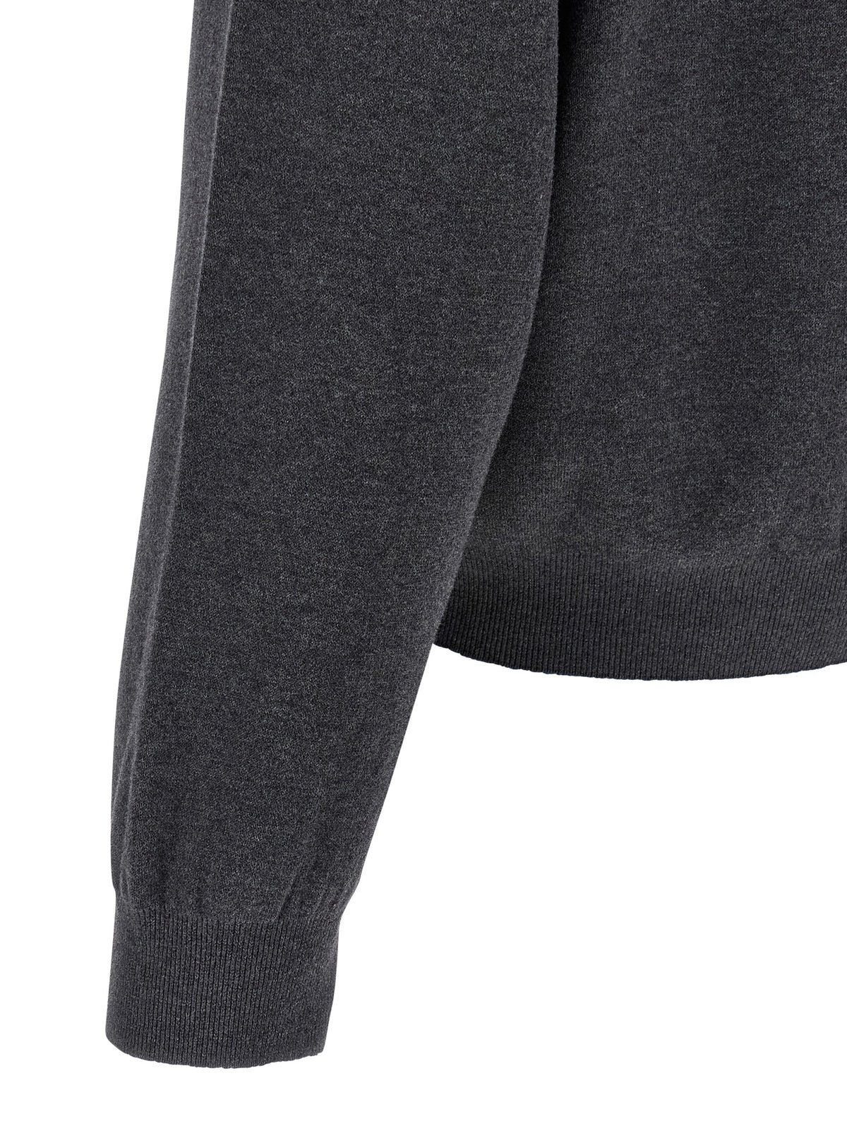 Balenciaga Cardigan En Coton Gris Modèle Camionneur