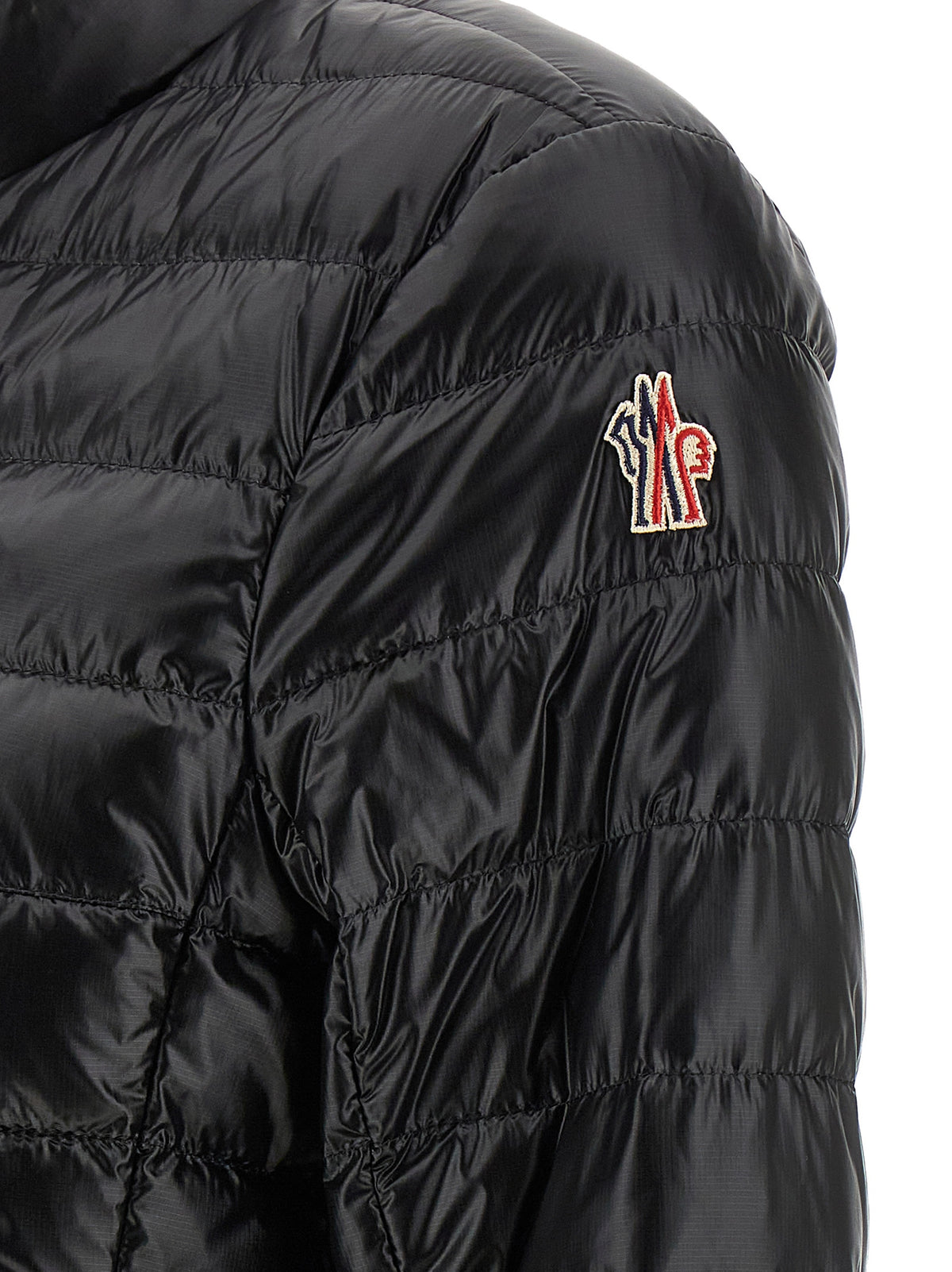 Veste longue Moncler Grenoble en polyamide noir