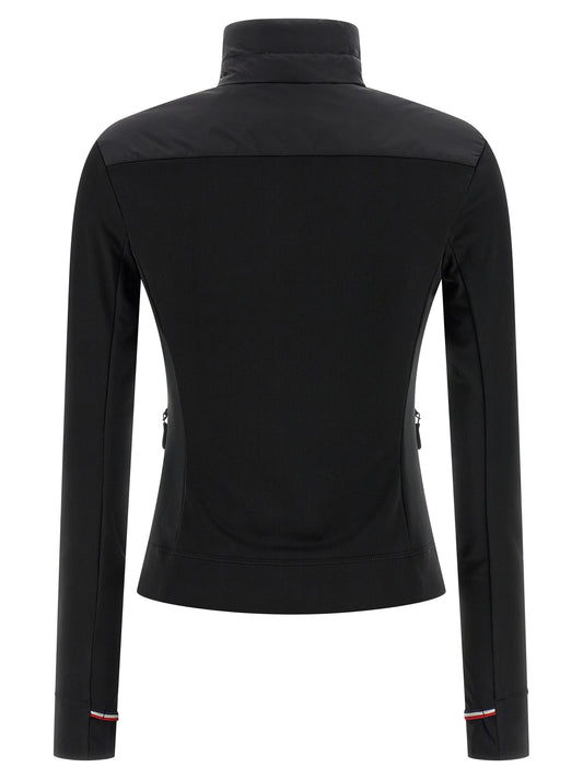 Cárdigan Moncler Grenoble negro de poliamida