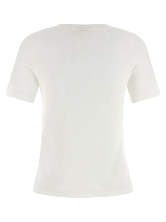 Camiseta de Algodón Blanca Chloé