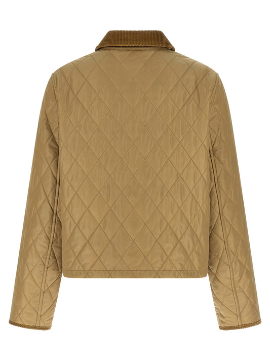 Chaqueta Burberry de poliamida beige