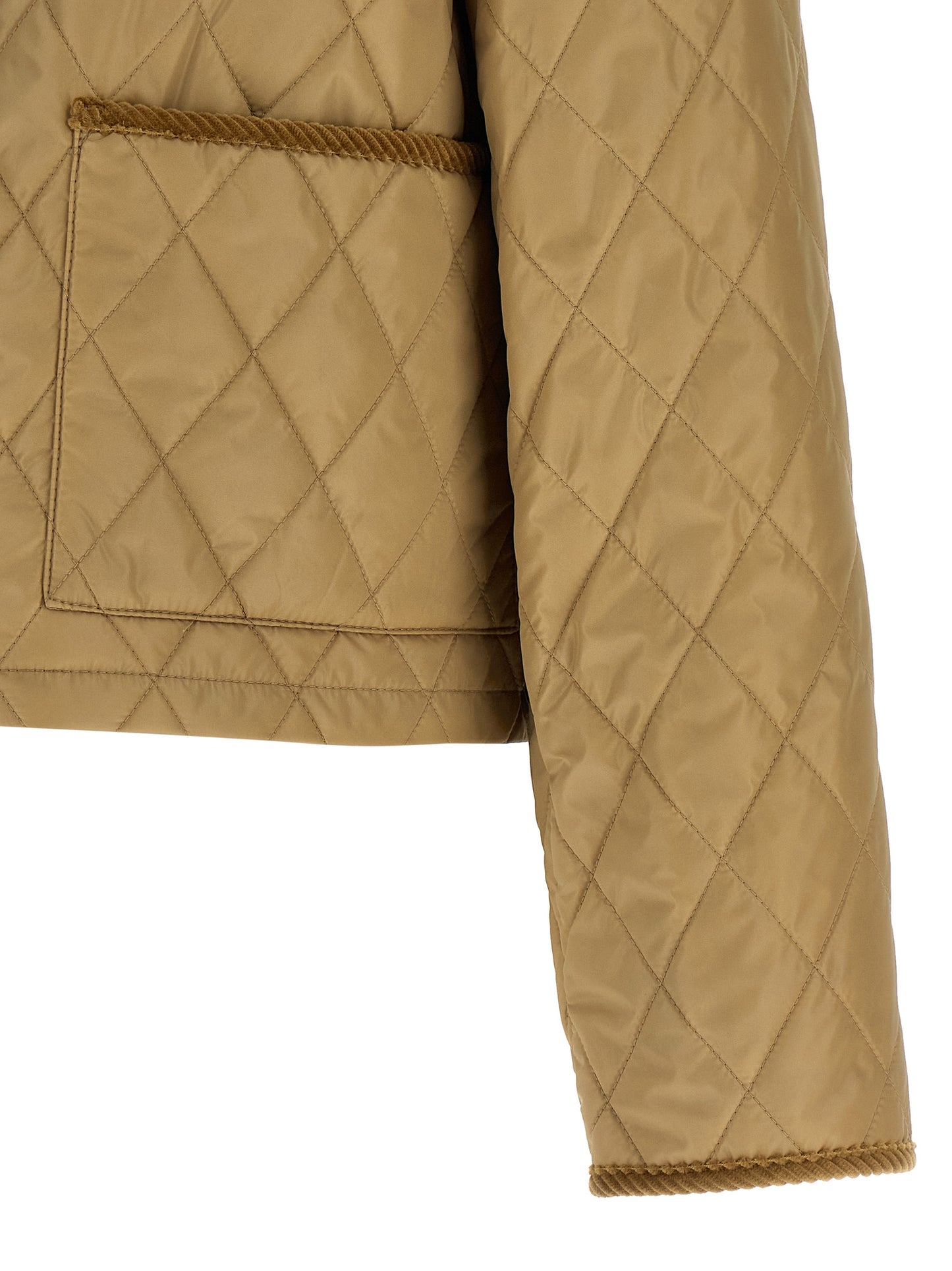 Chaqueta Burberry de poliamida beige