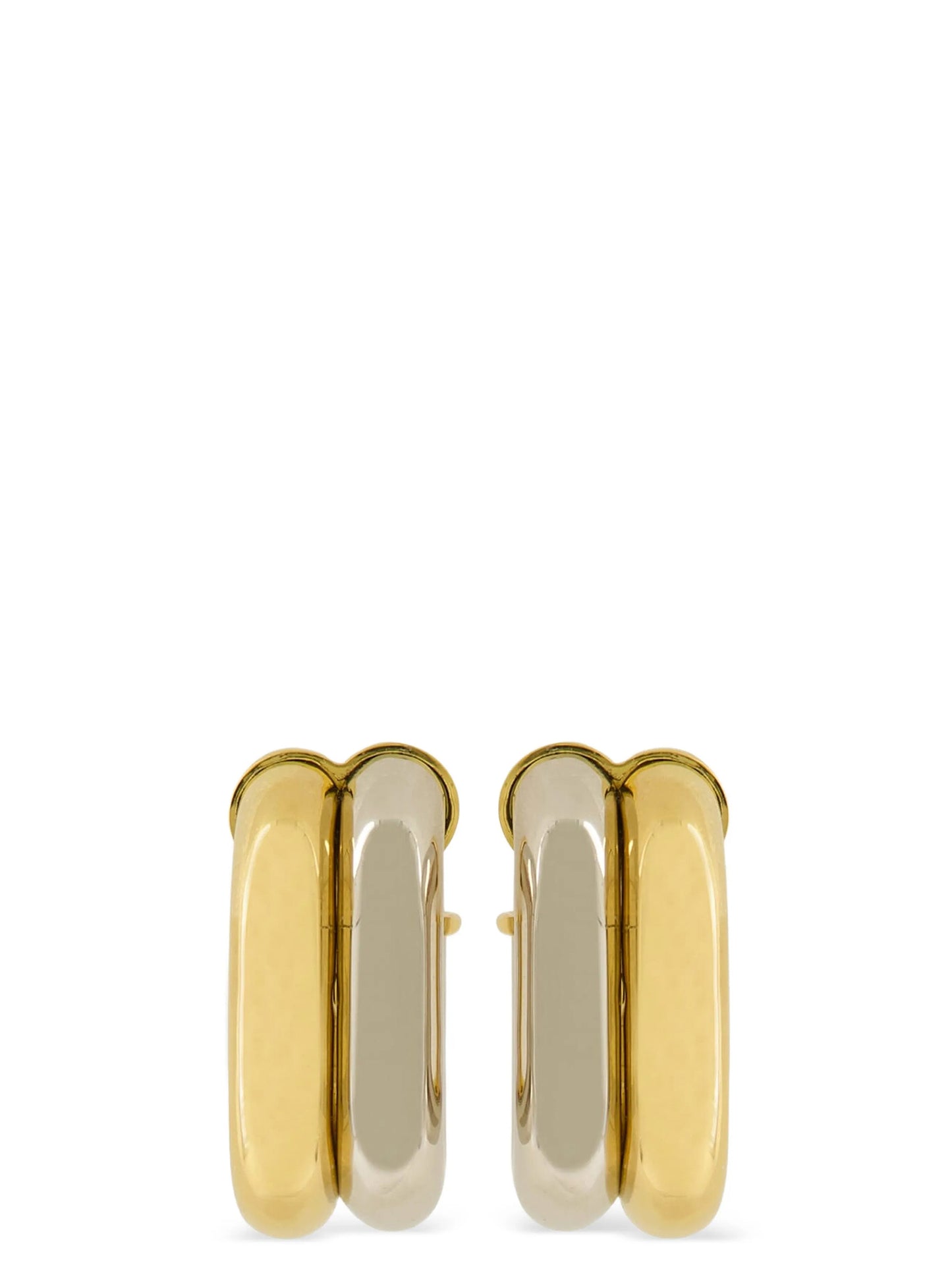 Pendientes de aluminio multicolor Paco Rabanne