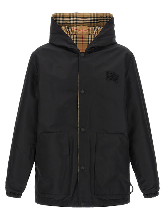 Chaqueta Shell Burberry Multicolor Elaborada En Poliamida