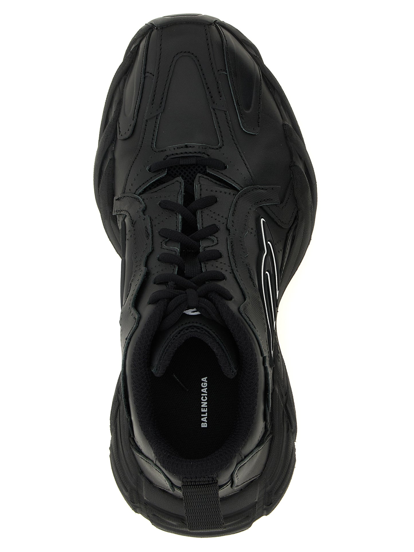 Balenciaga Black Cowhide Sneakers