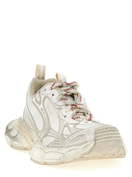 Zapatillas deportivas Balenciaga de polietileno plateado