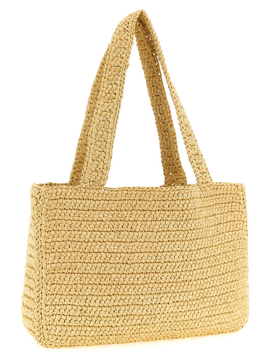 Bolso Tote Valentino Garavani de Viscosa Beige