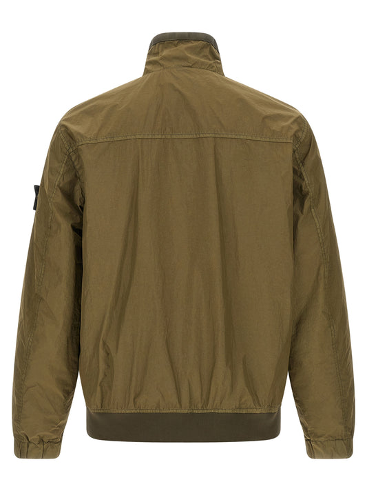 Chaqueta de nailon bicolor de Stone Island