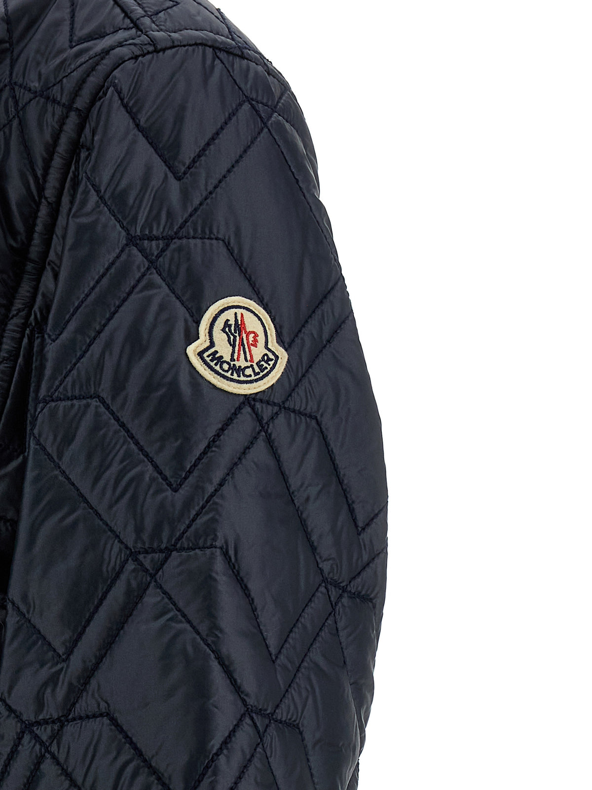 Moncler Blue Polyamide Functional Shell Jacket