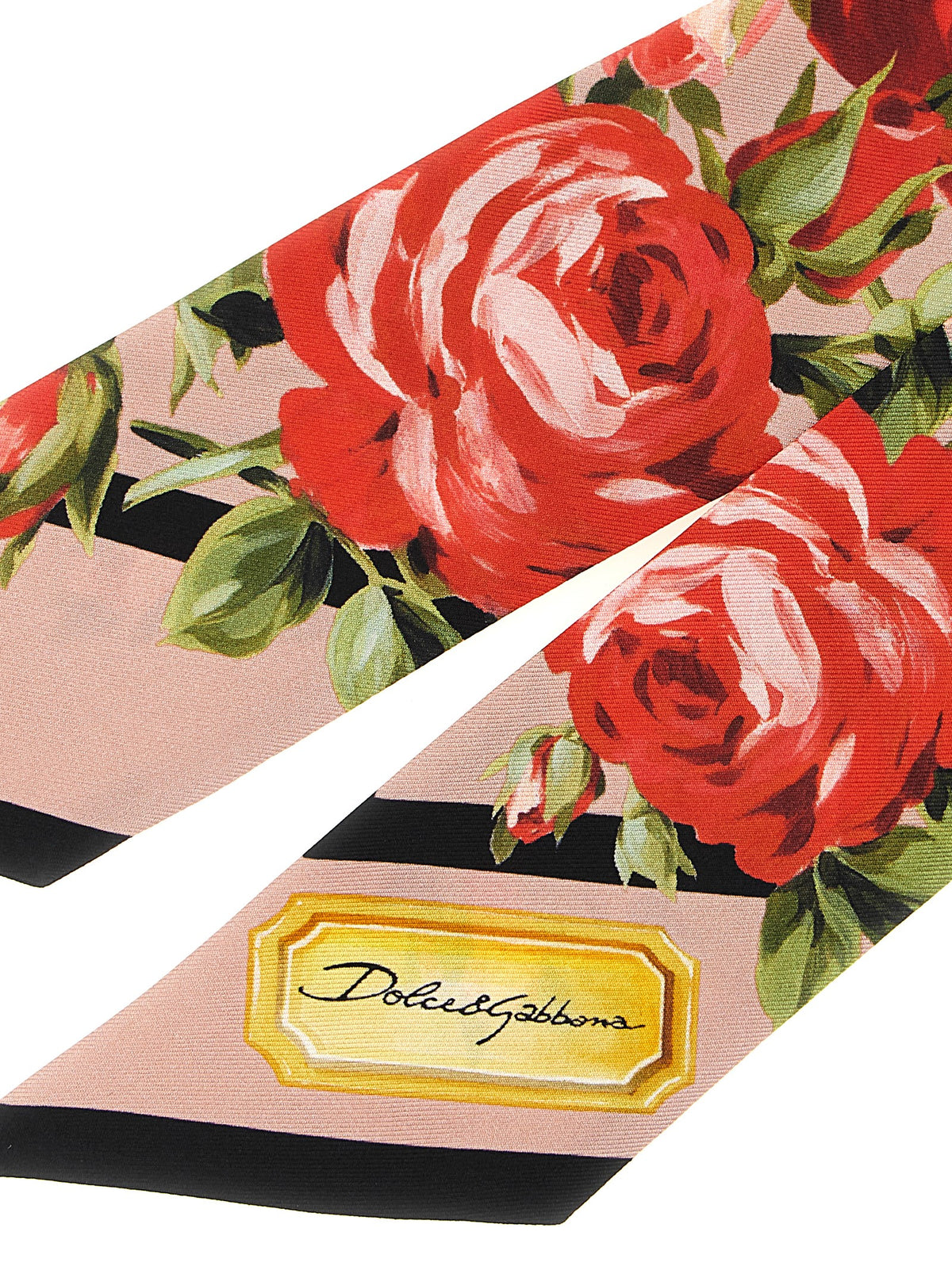 Dolce & Gabbana Pañuelo de Seda - Estampado Multicolor