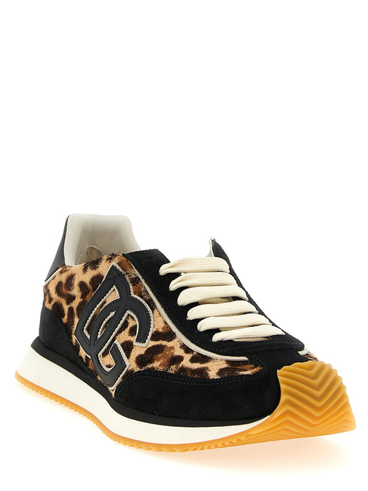 Zapatillas bajas Dolce & Gabbana de piel de becerro multicolor