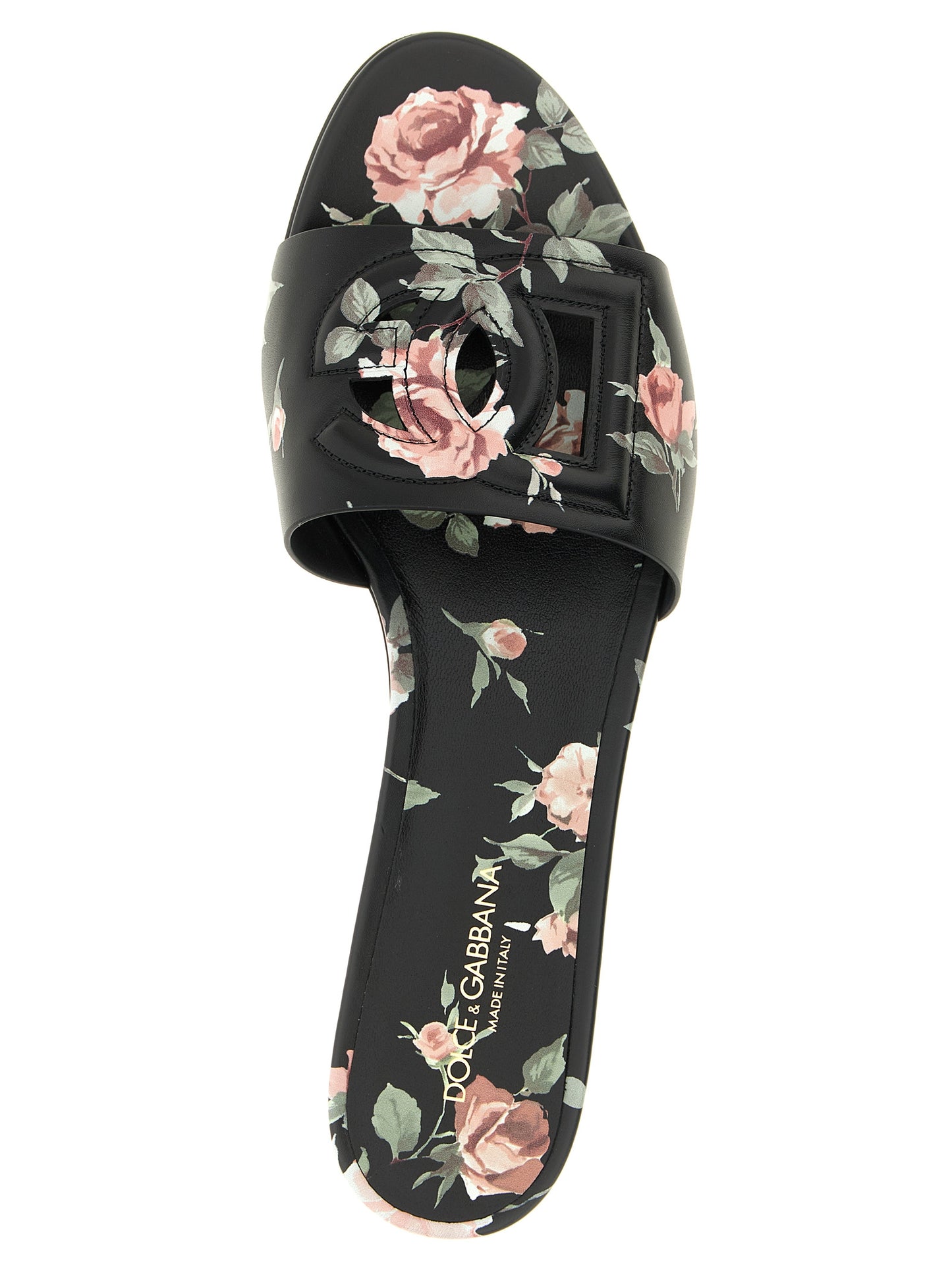 Mules Dolce & Gabbana en veau noir