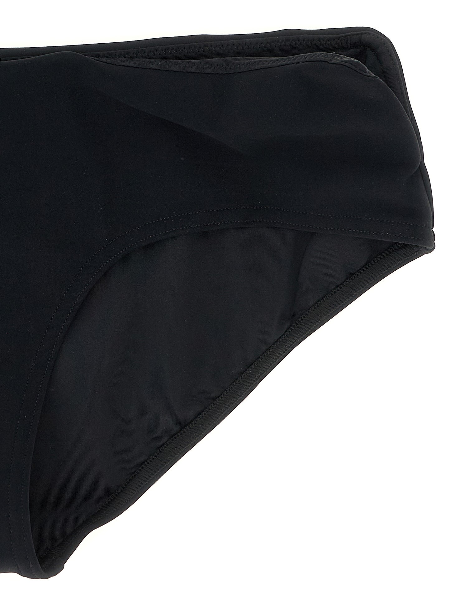 Bikini Zimmermann de poliamida negra