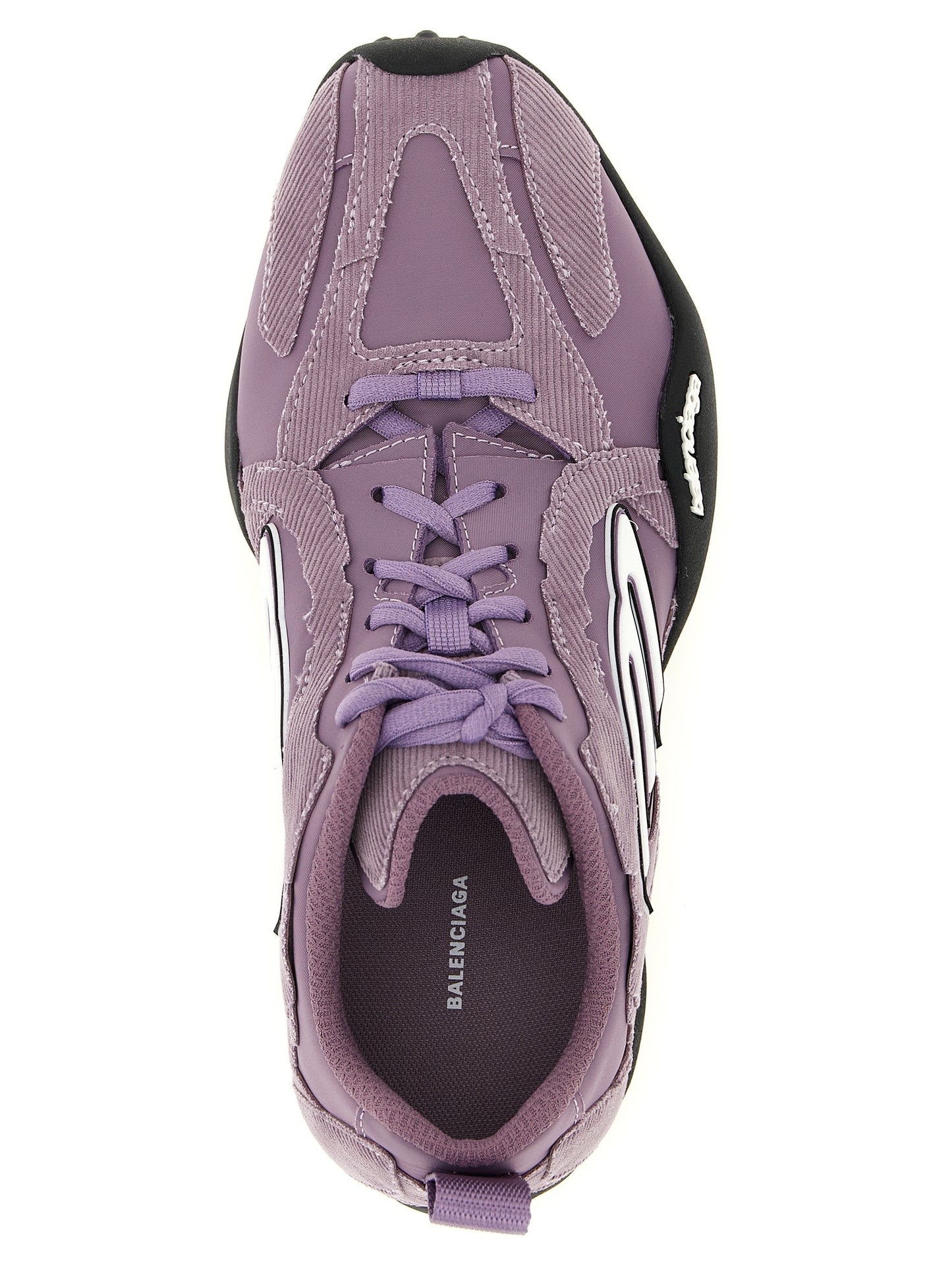 Zapatillas deportivas Balenciaga de poliéster morado