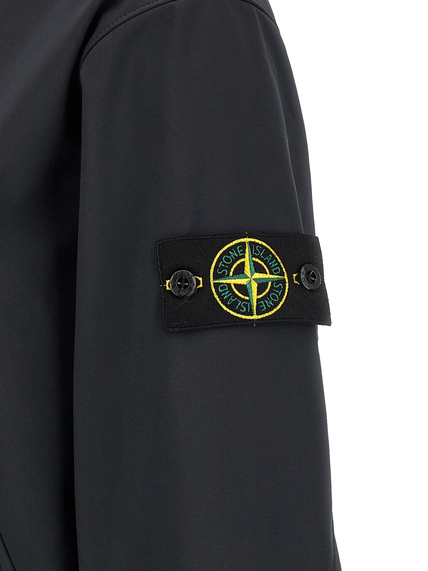 Chaqueta Stone Island de poliéster azul