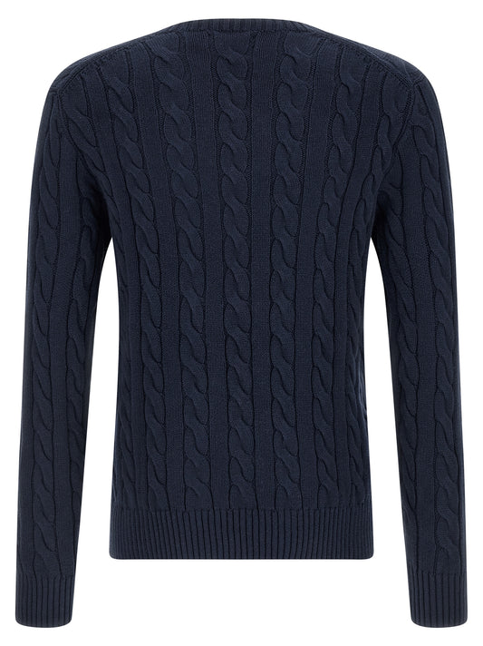 Cardigan En Coton Bleu Polo Ralph Lauren Respirant