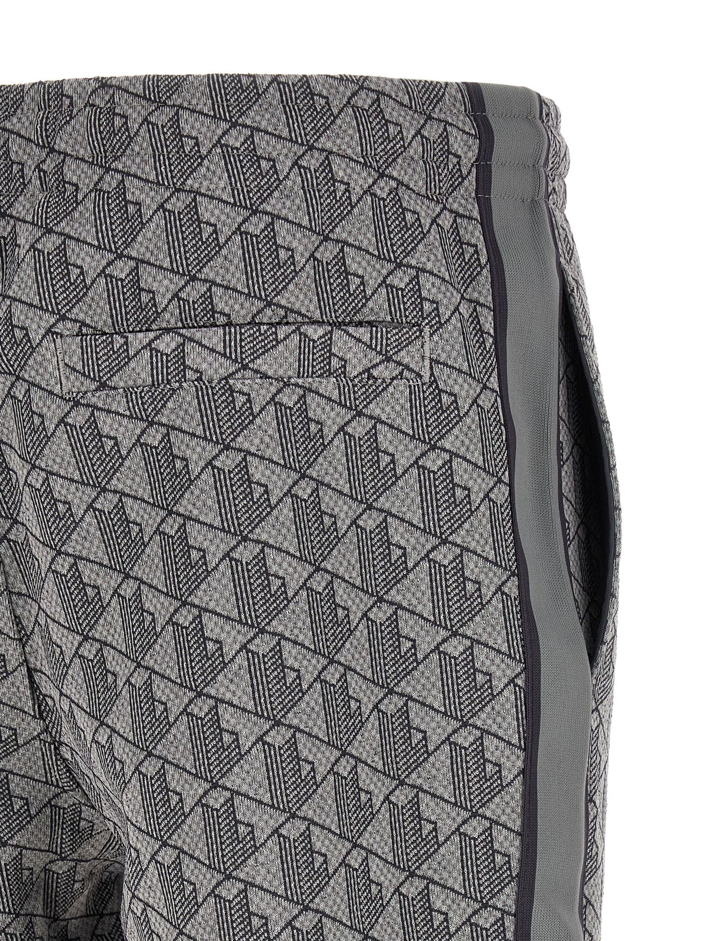 Lacoste Pantalones Jogger De Poliéster En Gris Deporte