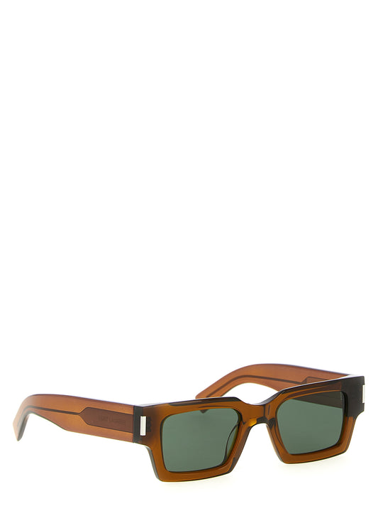 Saint Laurent Gafas De Sol Acetato Marrón - Montura Cuadrada SL 572