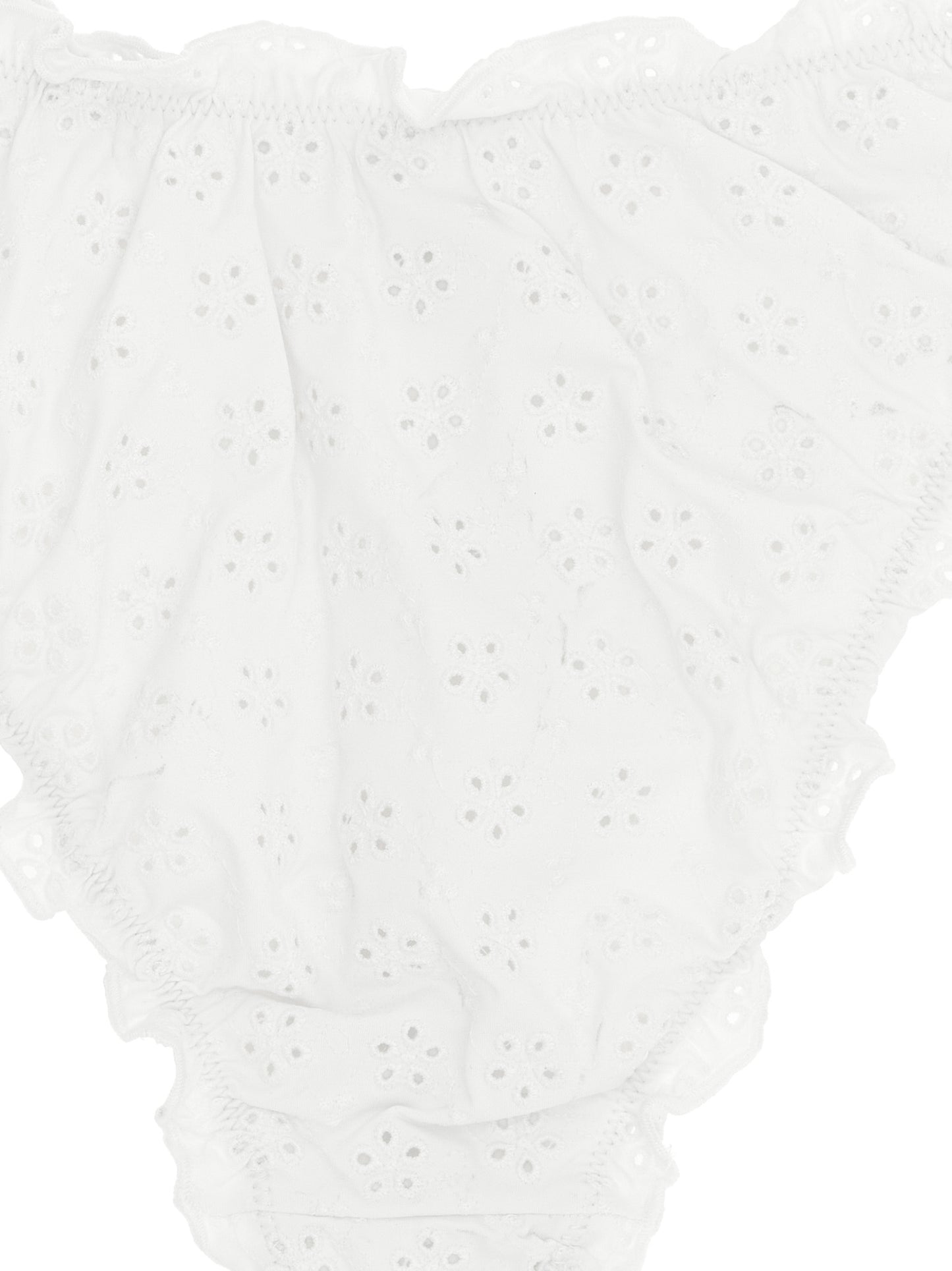 Maillot de bain deux pièces en nylon blanc Polo Ralph Lauren
