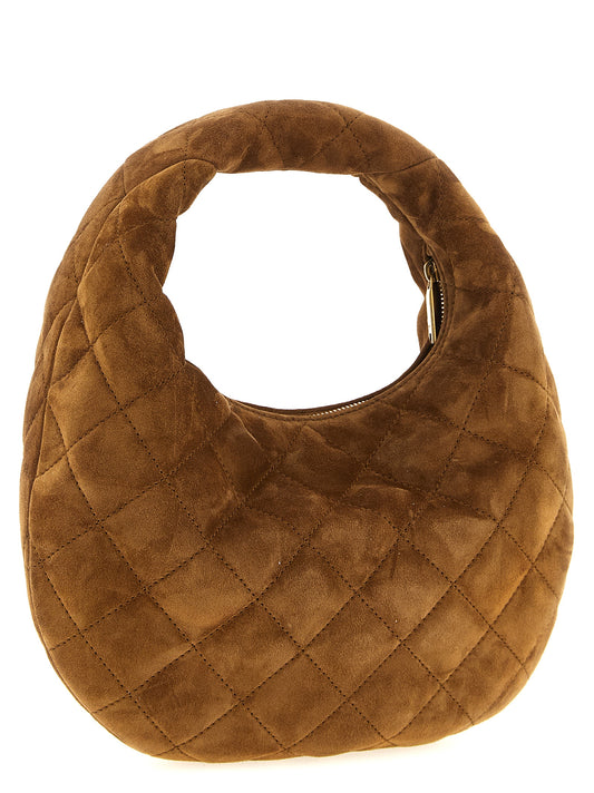Bolso Saint Laurent de piel de becerro marrón