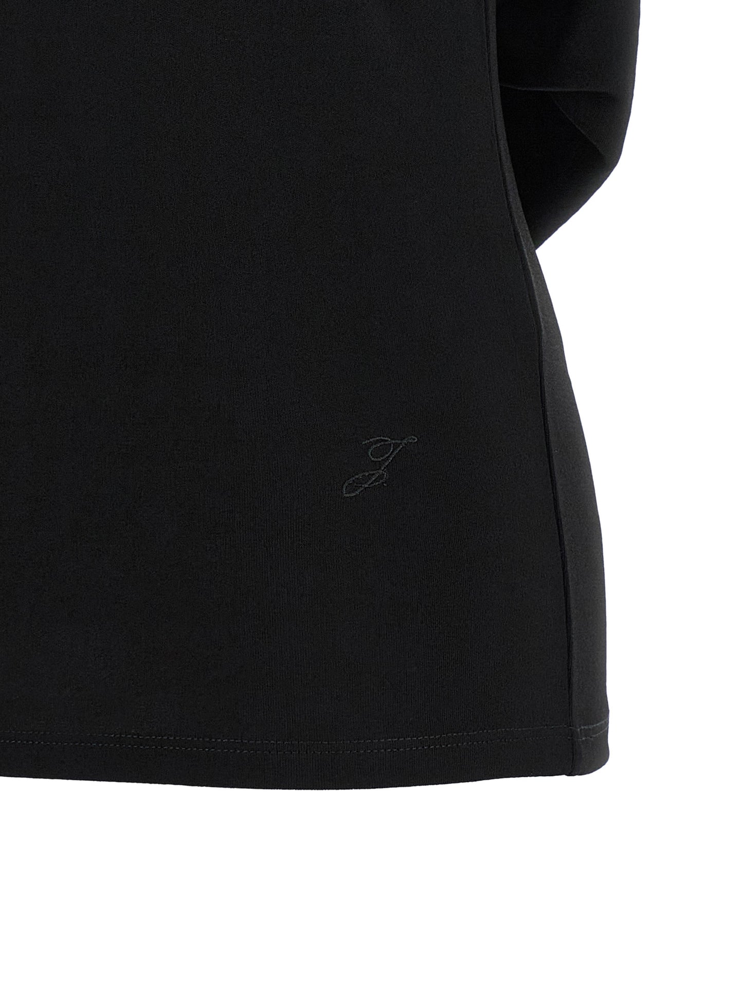 Camiseta Jacquemus negra de viscosa