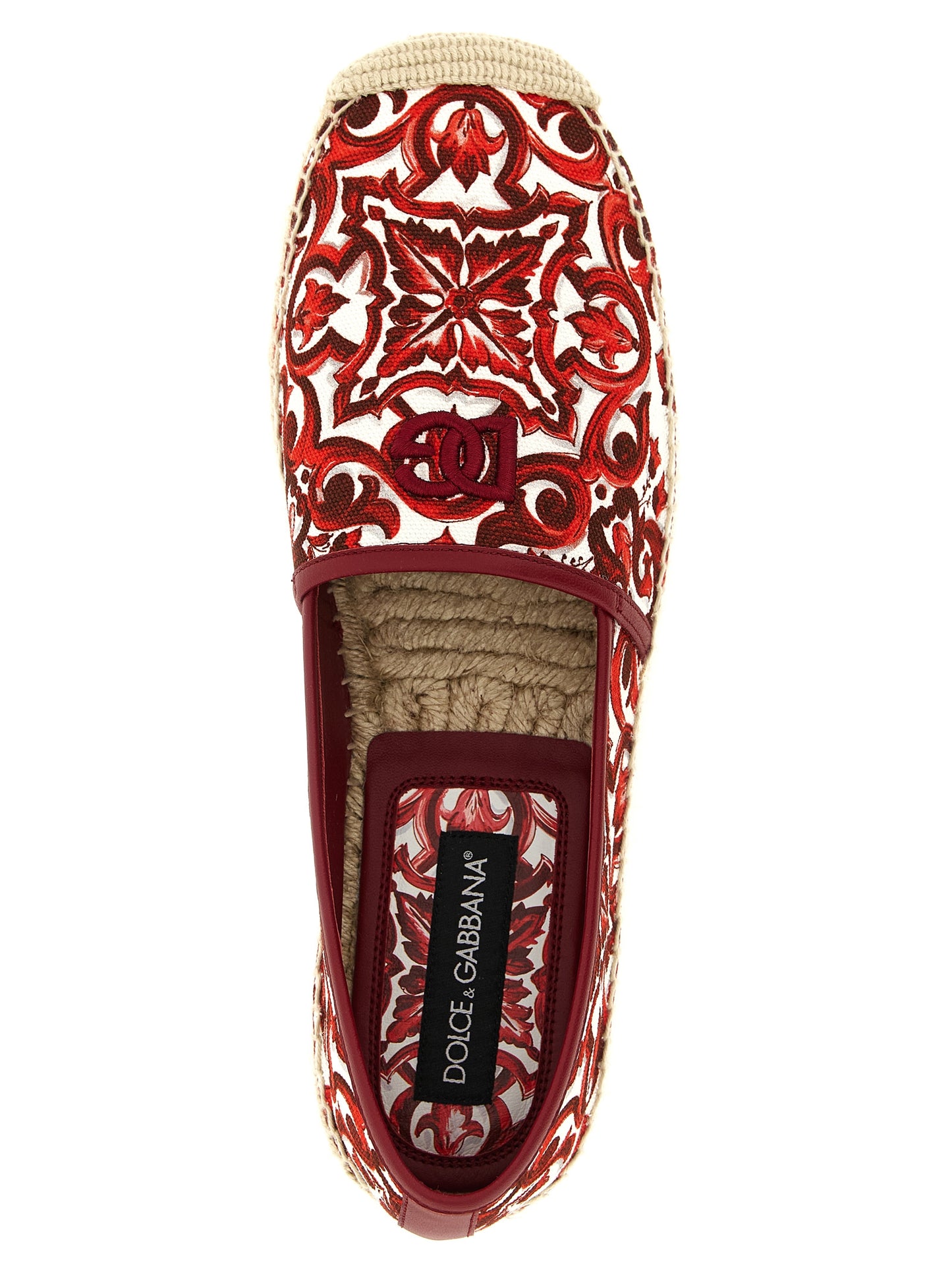 Alpargatas Dolce & Gabbana de algodón multicolor