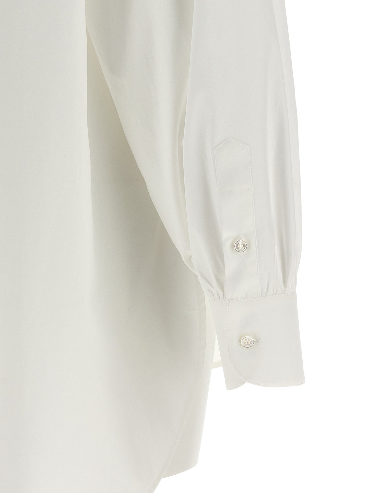 Camisa de algodón blanca de Valentino Garavani