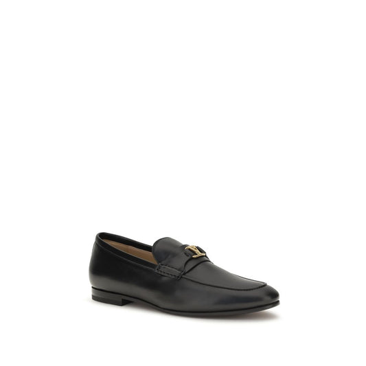 Mocasines sin cordones Valentino Garavani de piel de becerro negra Bos Taurus
