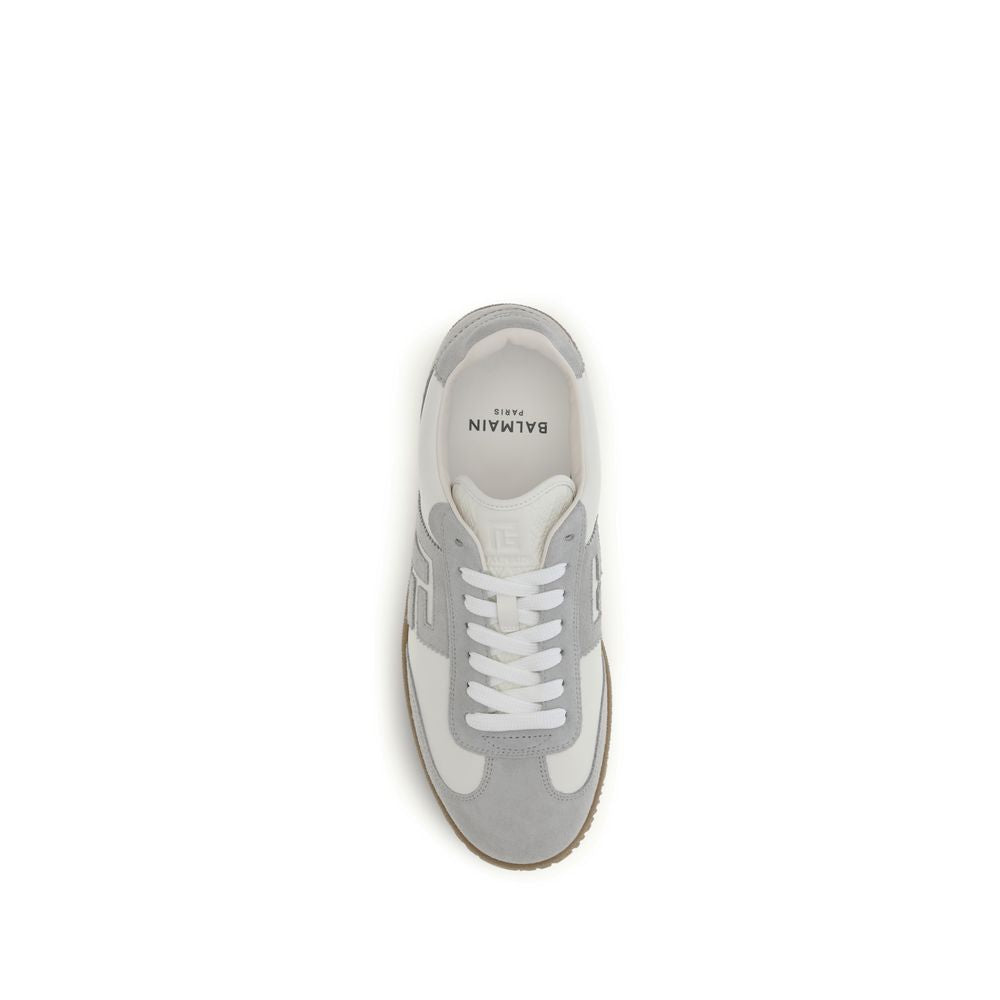 Balmain Bos Taurus Zapatillas Deportivas Piel Blanca - Silueta Deportiva Moderna