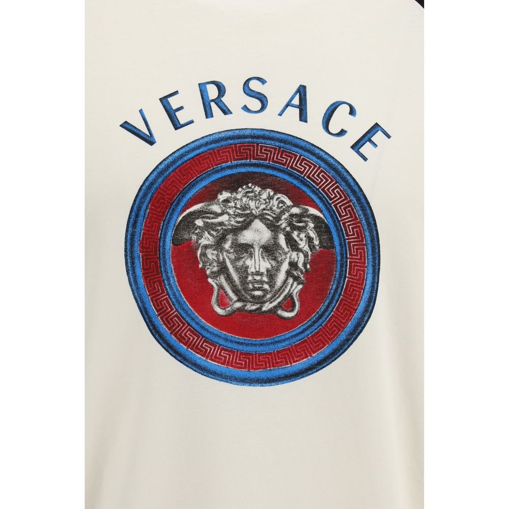 Camiseta Versace de algodón blanco