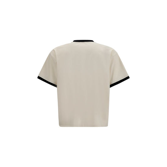 Camiseta Versace de algodón beige