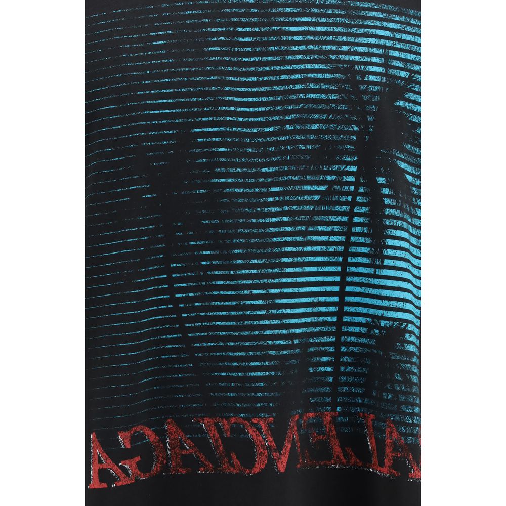 Camiseta Balenciaga de algodón negra